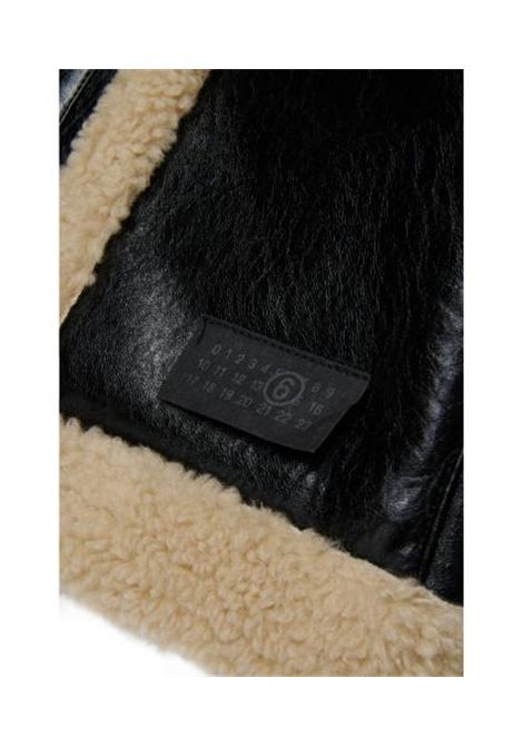 Giubbino con logo MM6 KIDS MAISON MARGIELA | M61126 MM08JM6900